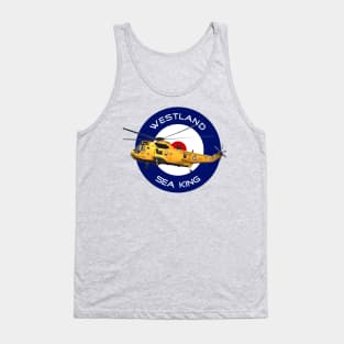 Westland Sea King Search and rescue helicopter in RAF roundel, Tank Top